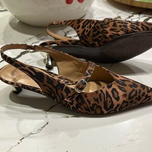 Naturalizer Leopard Print Heels